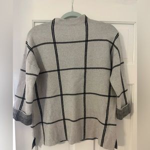 Checked Tahari Sweater